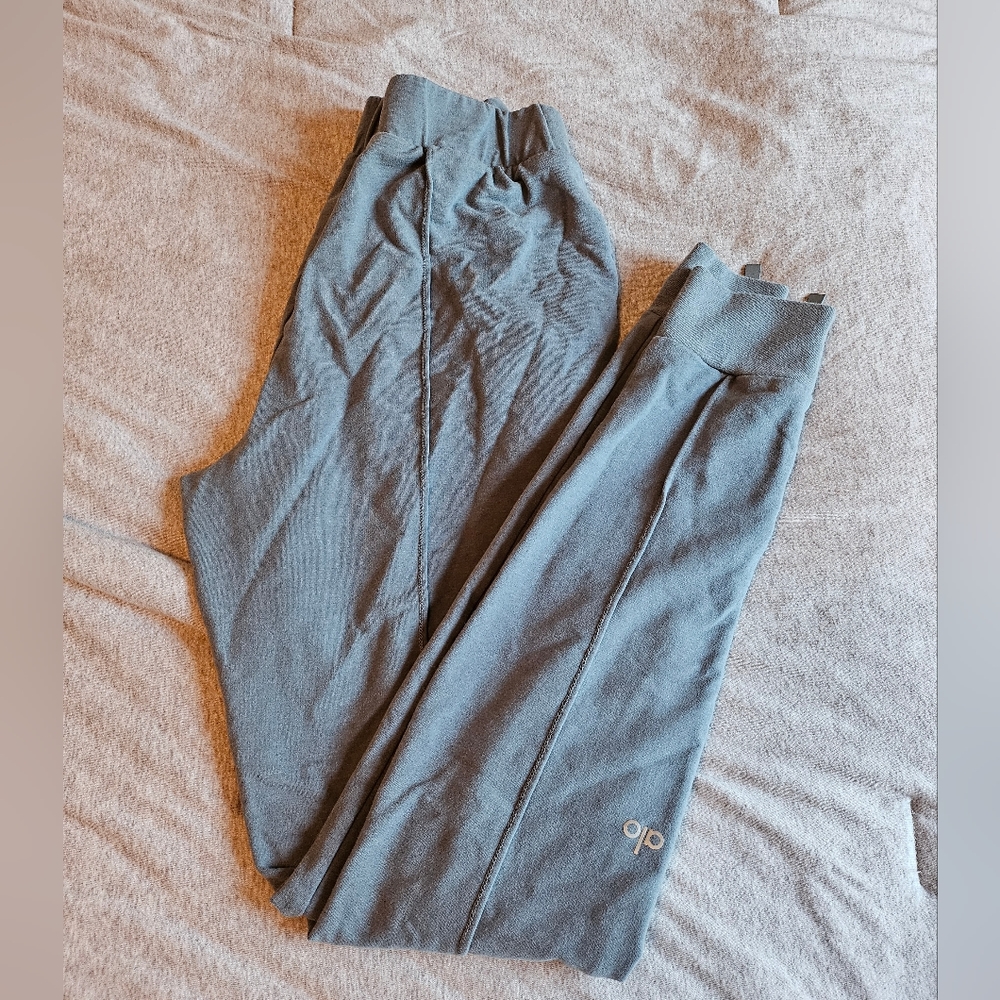 Alo Yoga Propel Sweat Pants, XS, Blue Haze